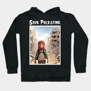 save palestine Hoodie